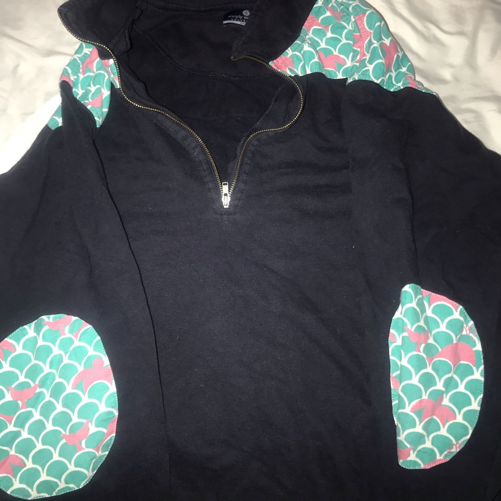 Navy blue simply southern sweatshirt